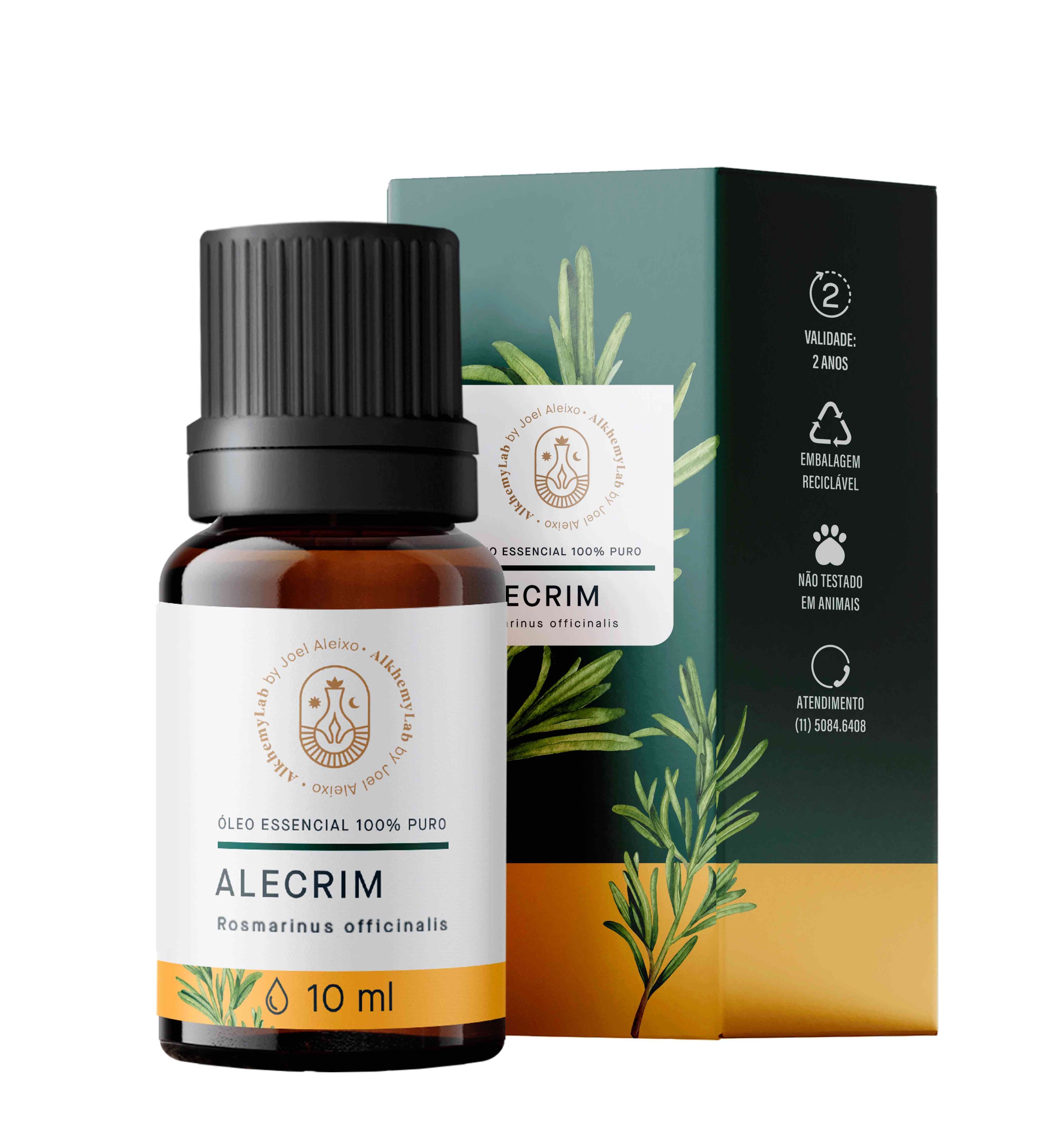 Óleo Essencial de Alecrim 10ml