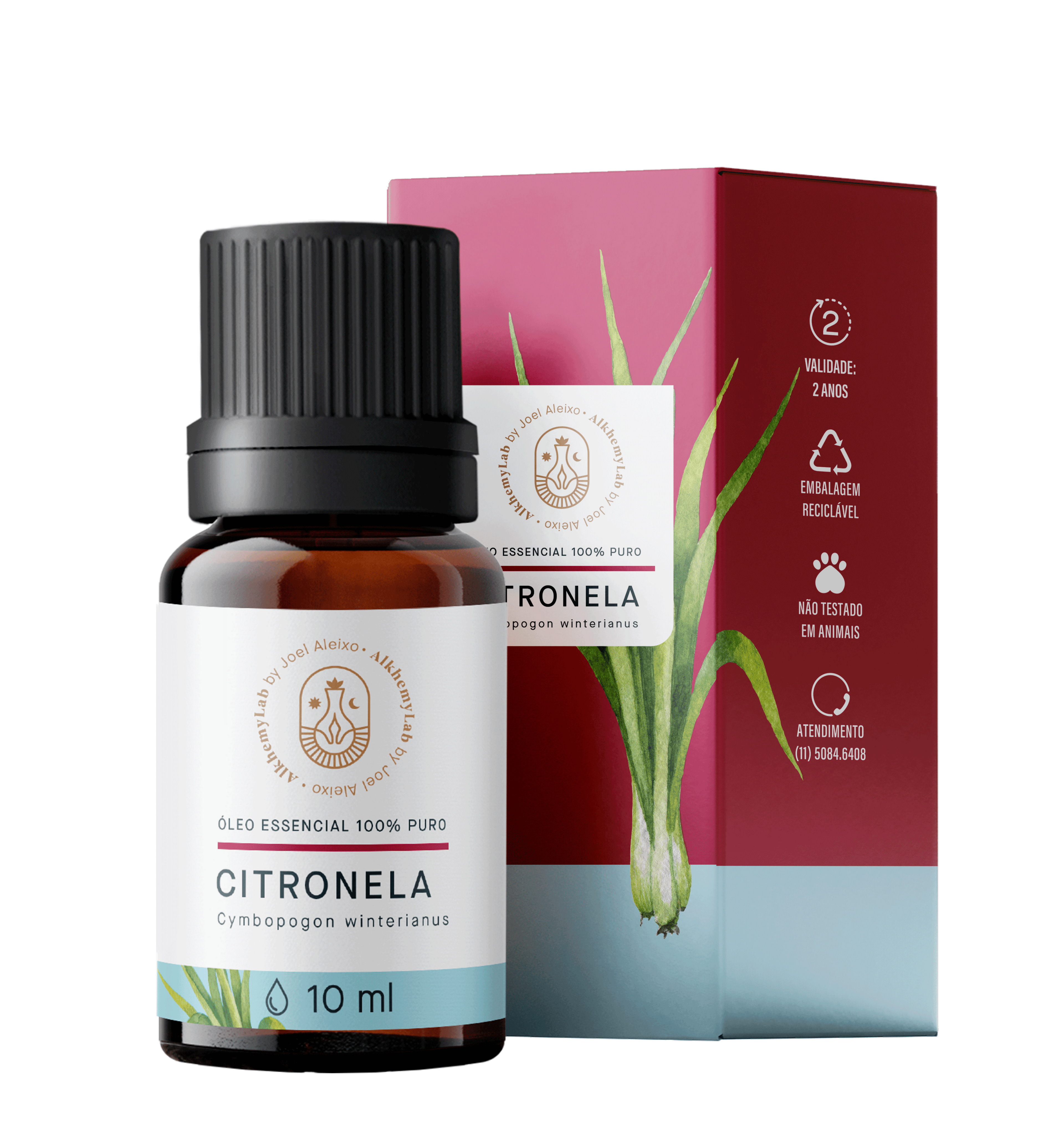 Óleo Essencial de Citronela 10ml