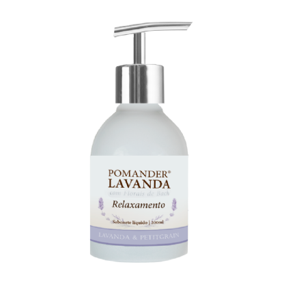 Pomander Lavanda e Petitgrain Relaxamento Sabonete 200ml