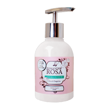 Pomander Rosa e Tangerina Alegria de Viver Sabonete 200ml
