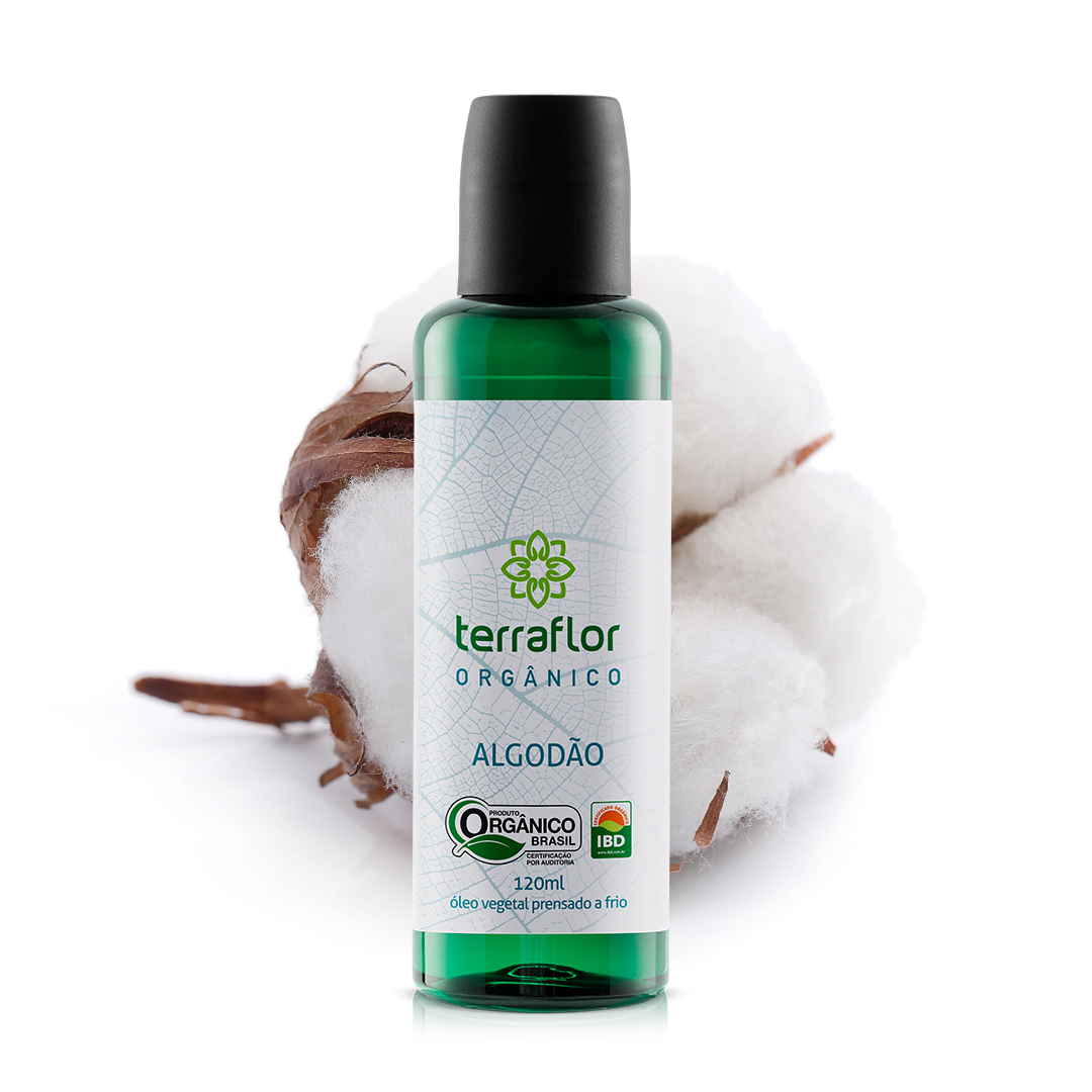 Óleo Vegetal Algodão Orgânico Terra Flor 120ml