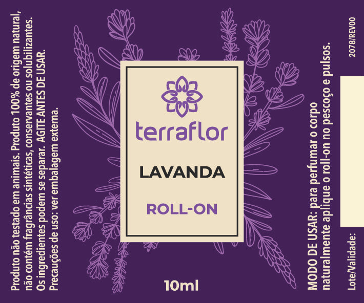 Roll on Lavanda Terra Flor 10ml